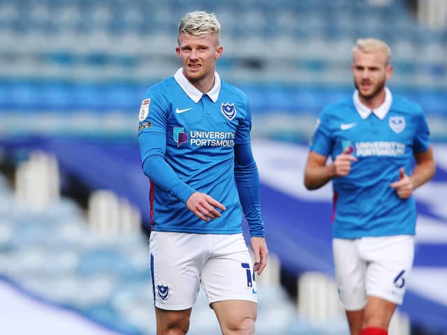 Andy Cannon believes Pompey didn't do enough in the final third against Charlton. Picture: Joe Pepler
