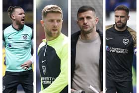 From left: Ryan Tunnicliffe, Michael Jacobs, John Mousinho, Clark Robertson.