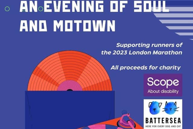 Joe Crown and Declan Moore are hosting a fundraiser at the Rifle Club in Southsea as they prepare to run the London Marathon for Battersea Dogs & Cats Home and disability charity, Scope.