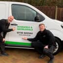 Rob Cunningham (left) of Ovenu Petersfield has taken on oven technician Freddie Muir to meet rising demand