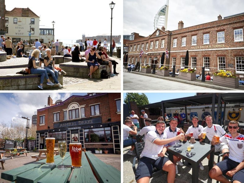 Here are some of the best beer gardens in Portsmouth to enjoy when the sun is shining