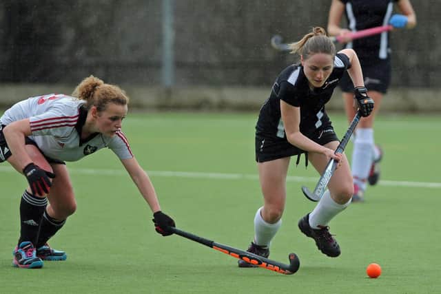 Vicky Field, right, netted as Fareham lost their league opener 2-1 at Oxford Hawks. Picture: Ian Hargreaves