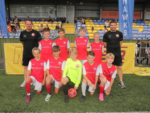 Arundel White U11s at the Havant and Waterlooville Summer Tournament. Picture: Dave Haines