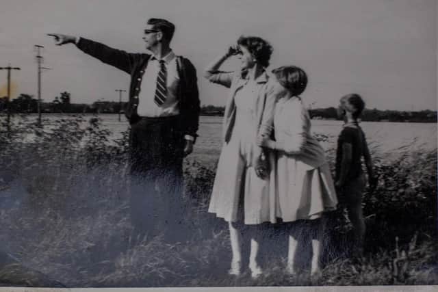 The pictures of Chris' family were thought to have been lost forever.