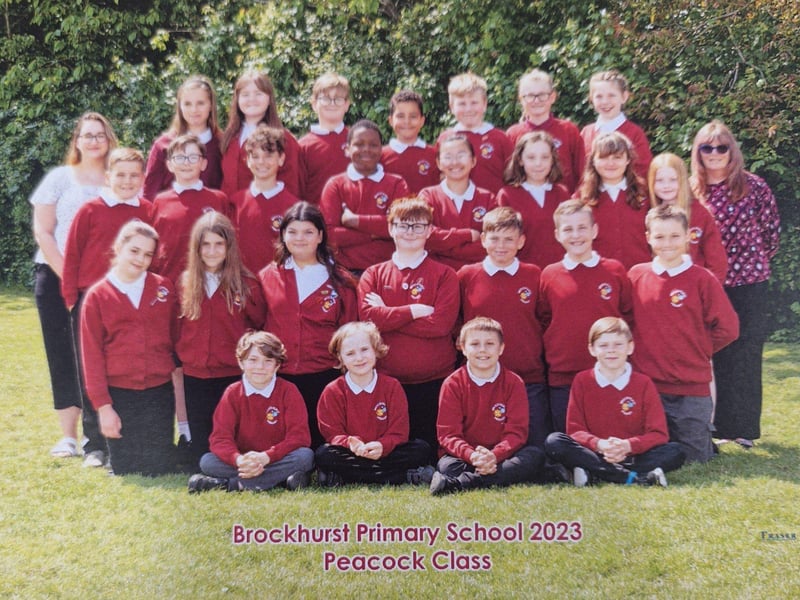 Brockhurst Primary School in Gosport, Peacock class
