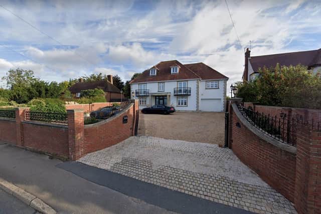 The exterior of Winton House, in Portsdown Hill Road, which is listed for sale with Fine and Country. Picture: Google Street View