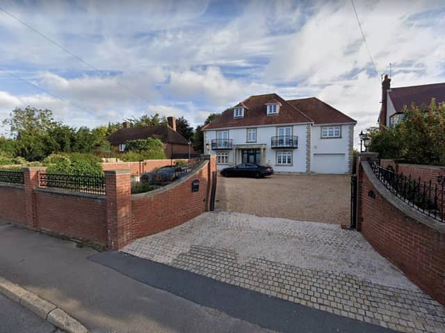 The exterior of Winton House, in Portsdown Hill Road, which is listed for sale with Fine and Country. Picture: Google Street View