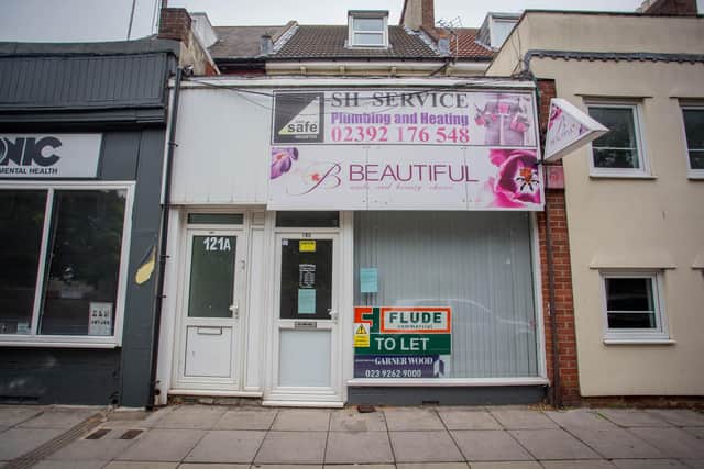 The unit at 121 Highlands Road, Southsea, that will become a convenience store.

Picture: Habibur Rahman
