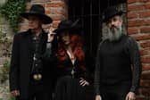 Heathen Apostles, from left: Chopper Franklin, Mather Louth and Luis Mascaro  Picture: Rebecca Van Der Schaft