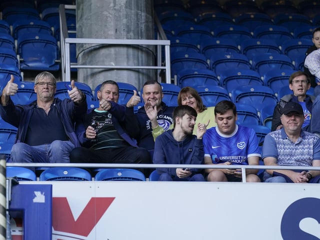 Happy to be on the road with Pompey.