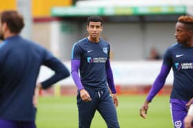 Louis Dennis has been trialling at Bromley this summer - the club he left Pompey for in July 2018. Picture: Joe Pepler