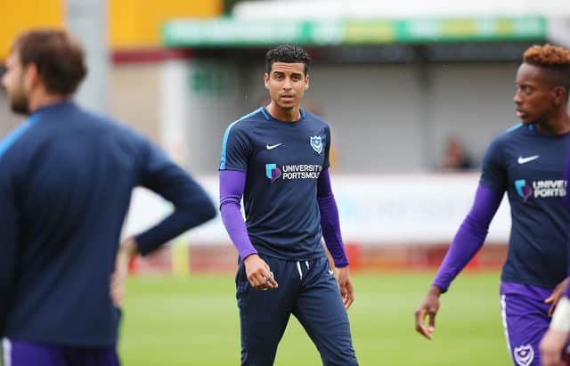 Louis Dennis has been trialling at Bromley this summer - the club he left Pompey for in July 2018. Picture: Joe Pepler