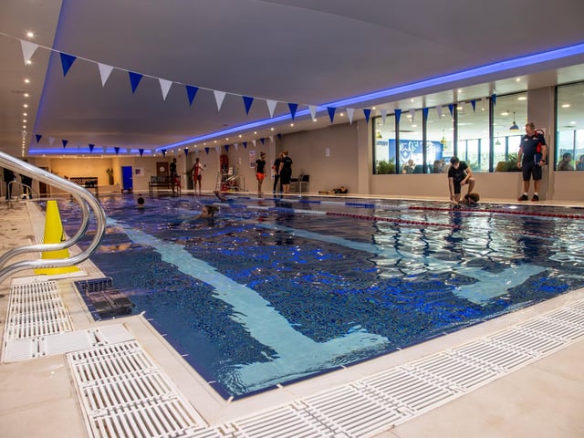 Pictured - New top of the range facilities have been installed.