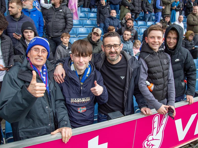 It was a celebratory afternoon for all generations at Fratton Park on Saturday.