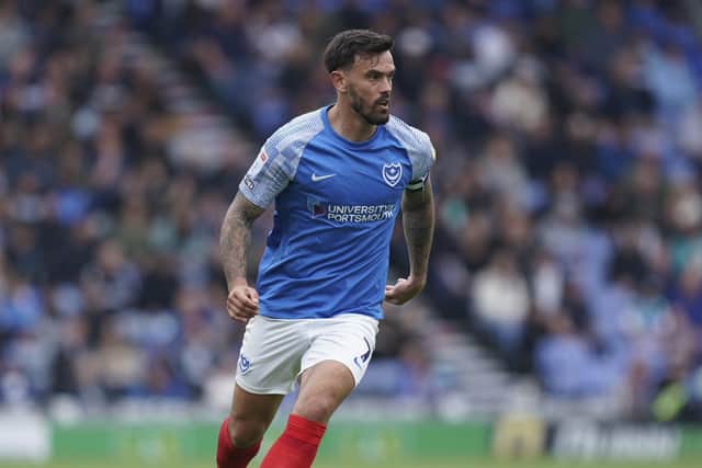Marlon Pack is Pompey's new club captain, succeeding Clark Robertson. Picture: Jason Brown/ProSportsImages