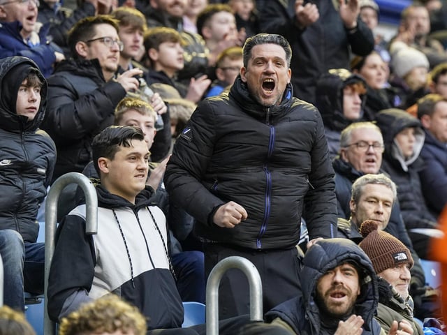 Pompey fans backed their team as they gave it everything against promotion-chasing Burnley at Fratton Park on Saturday.