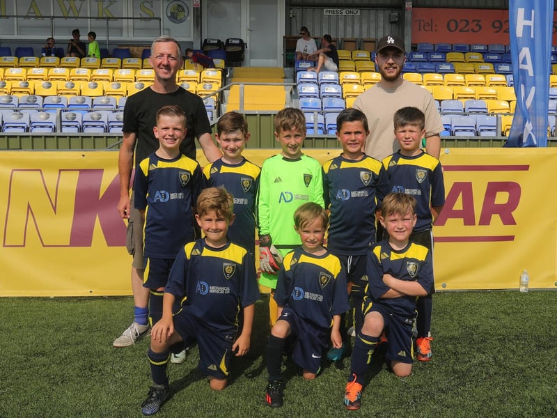 Purbrook Under-7s. Picture by Dave Haines