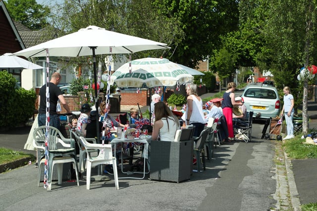 South Road, Drayton, VE Day street party on Saturday, May 3, 2025
