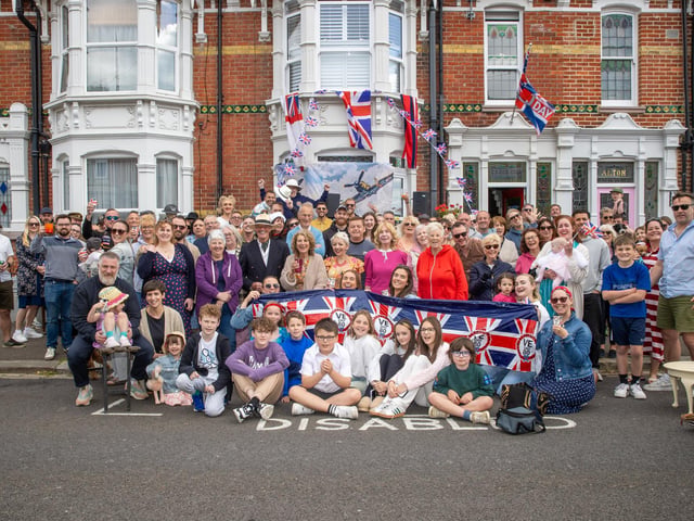 The street part on Haslemere Road.  Photos by Alex Shute