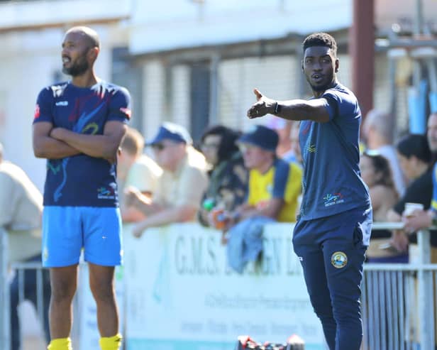 Jermaine McGlashan has stepped down as Gosport manager after just seven league games