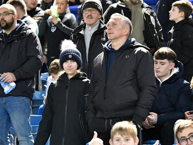 The 2-0 win saw John Mousinho's side open up a six-point lead at the top of League One.