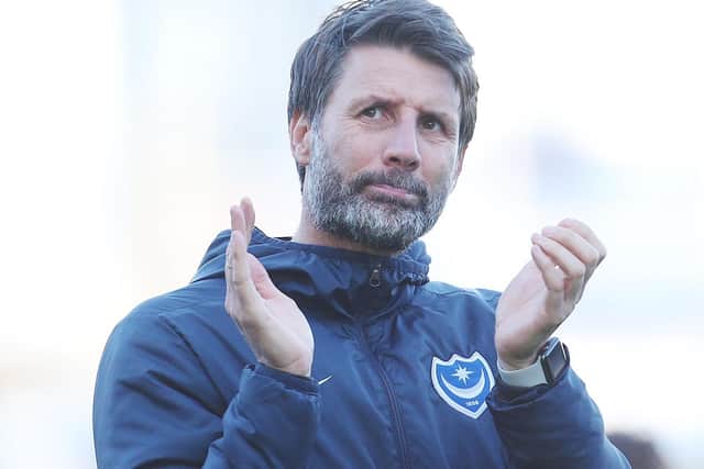 Pompey boss Danny Cowley