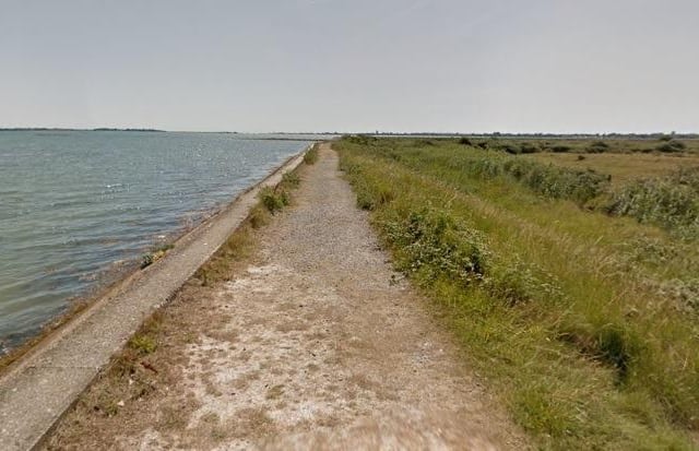 Farlington Marshes Nature Reserve is an area of natural beauty which is surrounded by a cycle path.