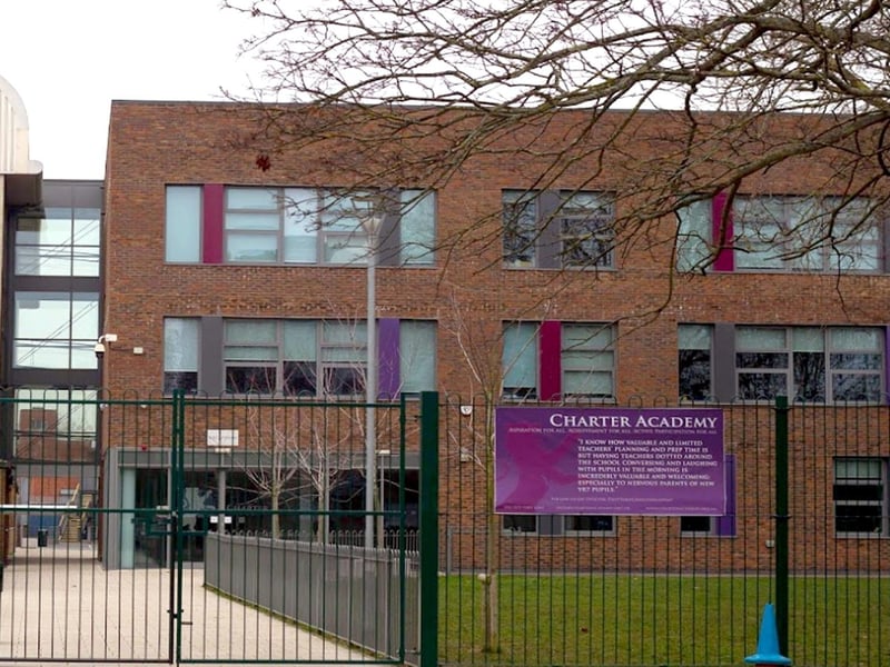Ark Charter Academy School has a Progress 8 score of -0.32 which is described as well below average and 35.3 per cent of students achieved a grade 5 or above in English and Maths in their GCSE exams in 2024.