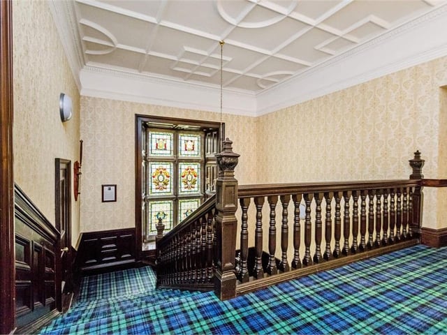 Second floor landing.