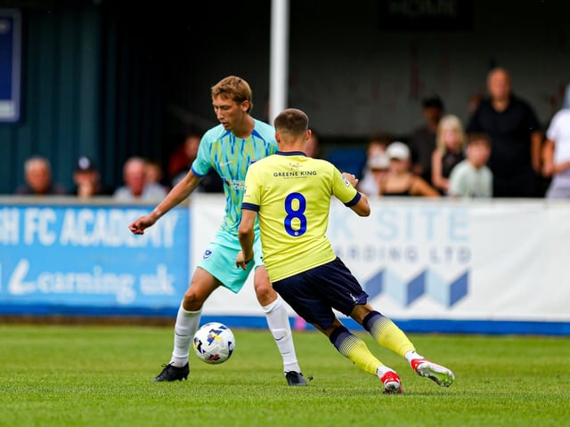 (Replaced by Beau Mullins on 59 mins) Put a couple of really good balls in the box in the first half, while should have done far better with a header after the break which could have broken the deadlock. More minutes, in the tank, though.