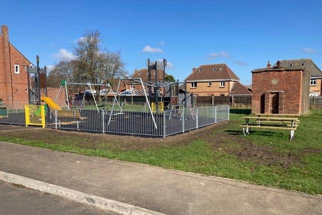 A play park built by the Ministry of Defence without planning permission could be taken down.
The playpark, next to 8 Northway in Titchfield was built on land owned by the MoD.