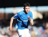 Pompey striker George Hirst was clearly fouled by Ryan Tafazolli as he raced in on goal
