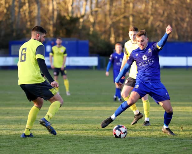 Baffins Milton Rovers striker Jason Parish is currently sidelined with tendonitis in a knee. Picture: Chris Moorhouse