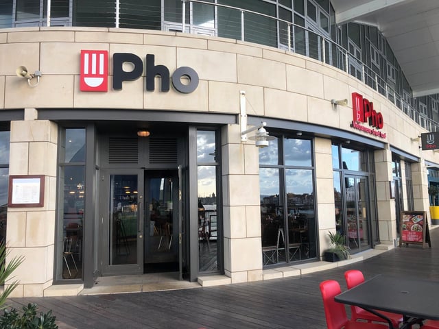 Rated 5: Pho Vietnamese Street Food at R11u, North Promenade Building, Gunwharf Quays, Portsmouth; rated on May 14