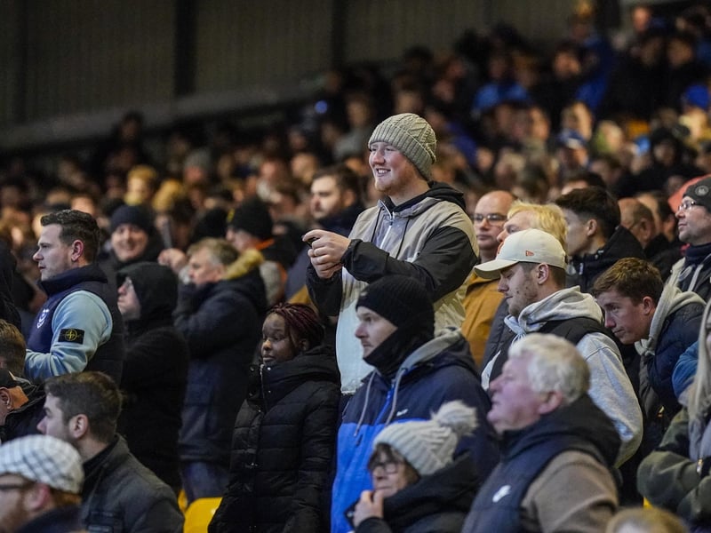 Around 1,800 Pompey fans were in raucous voice in the 1-0 victory at Port Vale.