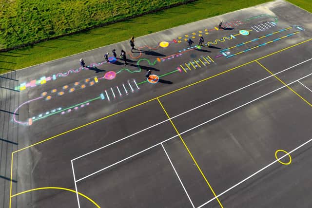 The Active Trail playground.