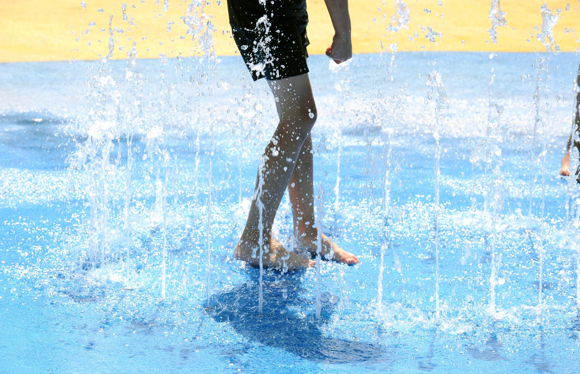 Splash parks and open air pools in Portsmouth and across Hampshire