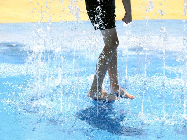 Splash parks are ideal for summer fun