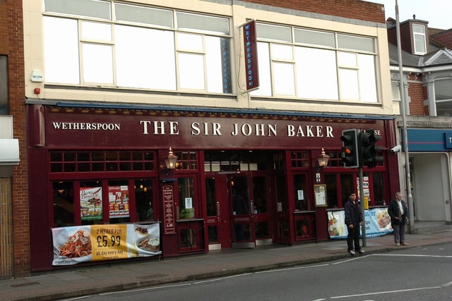 The Sir John Baker, North End, has a pint of Carling for £3.11