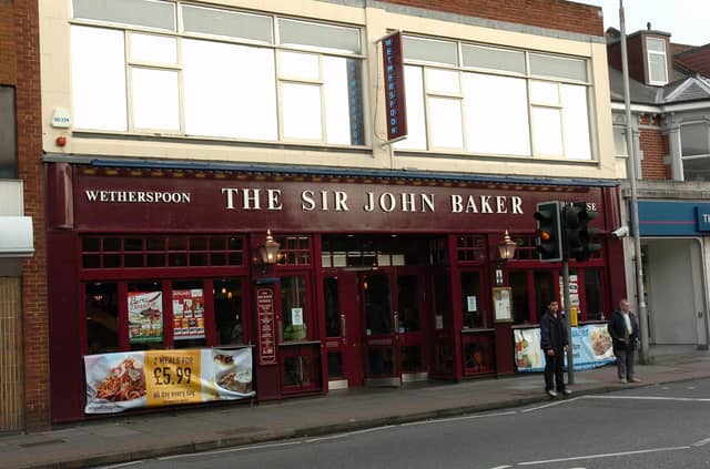 The Sir John Baker, North End, has a pint of Carling for £3.11