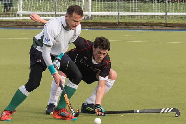 Maciej Janiszewski, left, scored twice as Havant defeated Oxford Hawks to record their first National League South 1 victory of 2020/21. Picture by Keith Woodland.