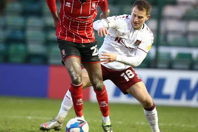 TJ Koroma was on loan with Lincoln last season (Photo by Pete Norton/Getty Images)