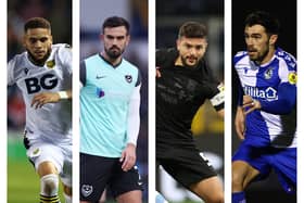 From left: Marcus Browne, Marlon Pack, Sam Morsy, John Marquis.