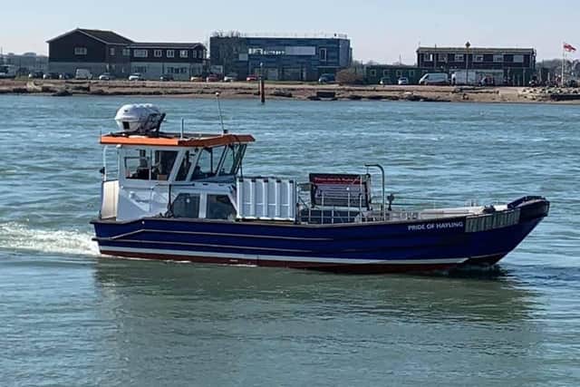 The Hayling Island ferry