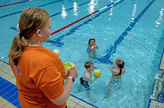 Pool activities at Horizon Leisure are accessible for all – whatever your age or ability there’s an activity for you. Supplied picture