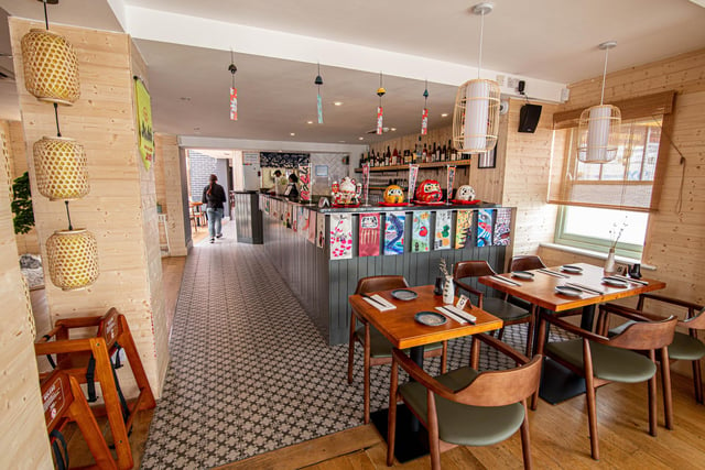 Pictured: The interior of the restaurant on Wednesday 12th July 2023.

Picture: Habibur Rahman