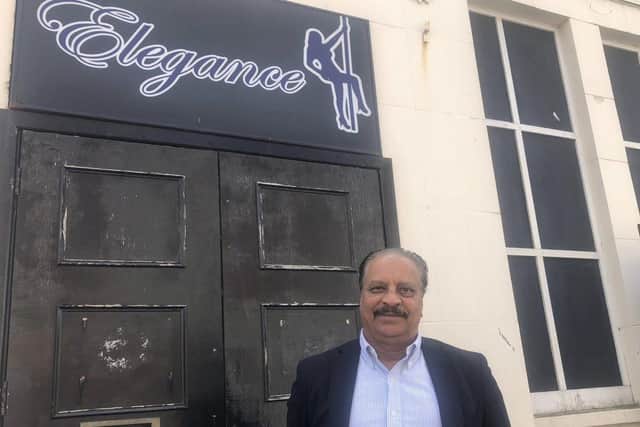 Owner of Elegance in Garanda Road, Southsea, Paul Ojla 
Submitted June 2019