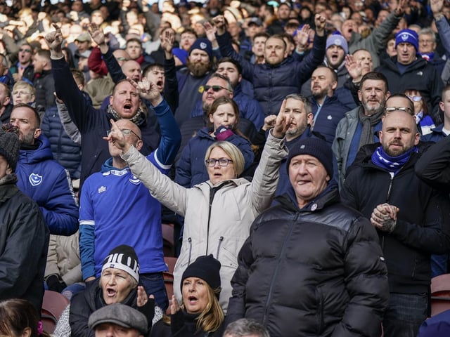 Pompey fans had no goals to cheer but they certainly made their presence felt in Blackpool