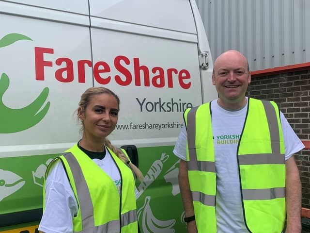 Colleagues from Yorkshire Building Society have helped to raise £475,000 to support FareShare's Building Skills for the Future programme.