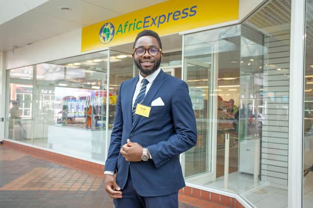 New food and international trade store, Africexpress. Owner, Mobu Eberendu.
Picture: Habibur Rahman